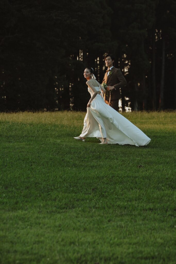 昭和の森公園の前撮り事例