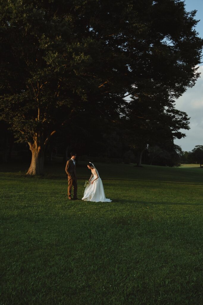 昭和の森公園の前撮り事例
