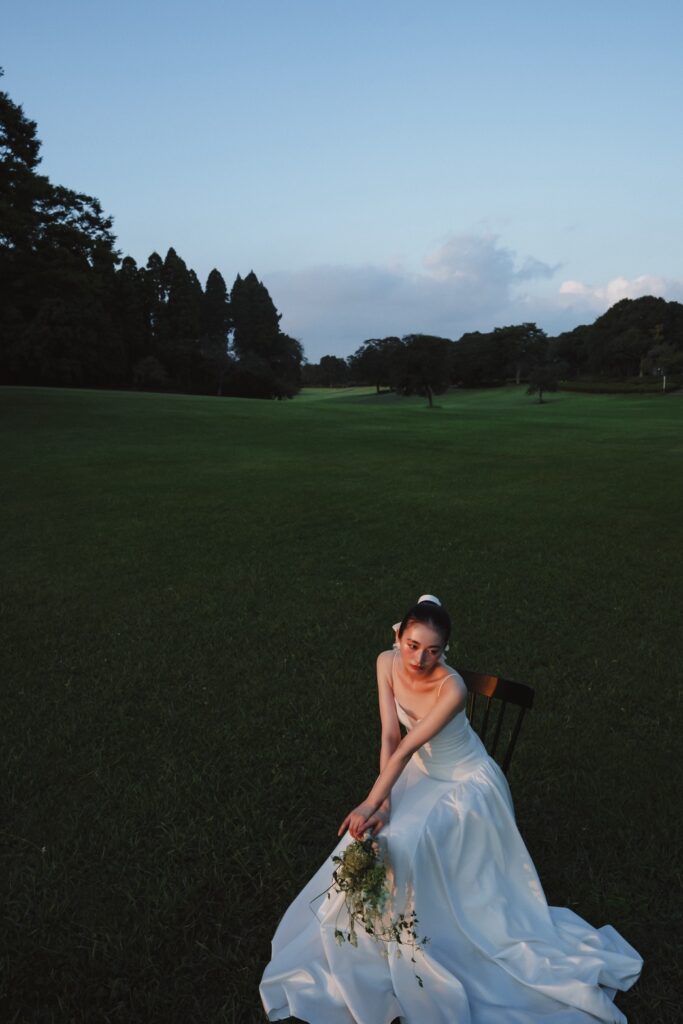 昭和の森公園の前撮り事例