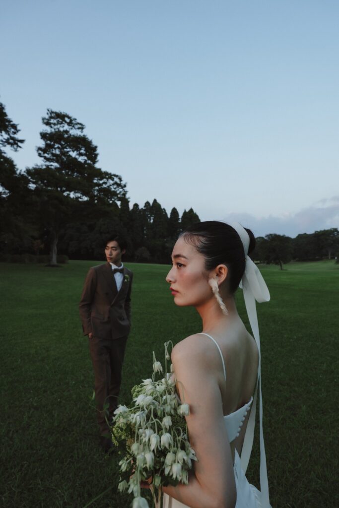 昭和の森公園の前撮り事例