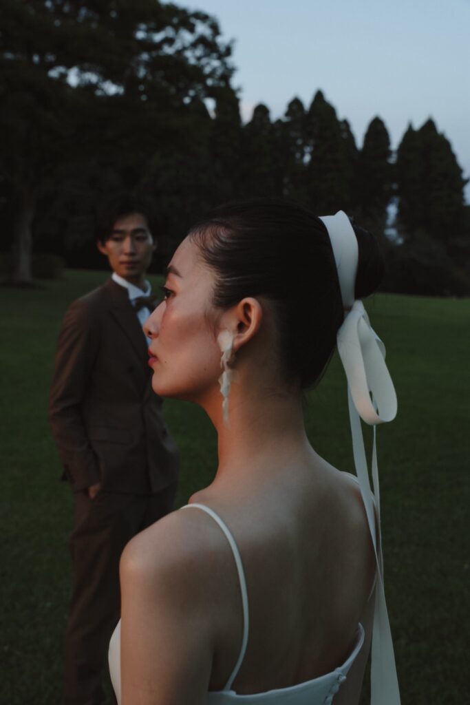 昭和の森公園の前撮り事例