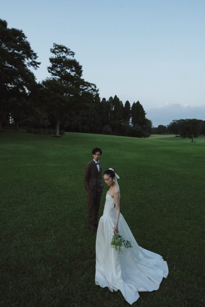 昭和の森公園の前撮り事例