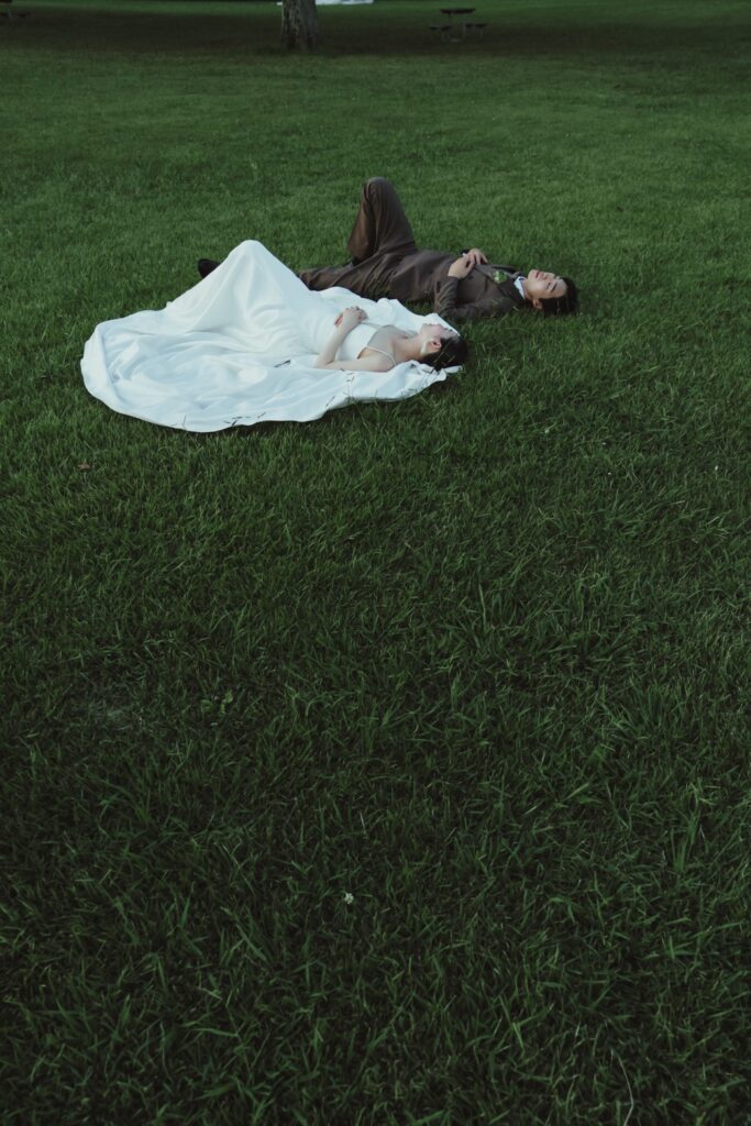 昭和の森公園の前撮り事例