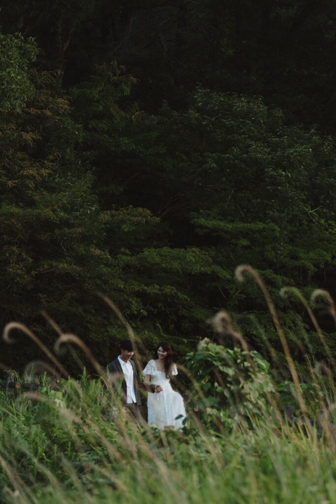 矢田山公園（nn)の前撮り事例