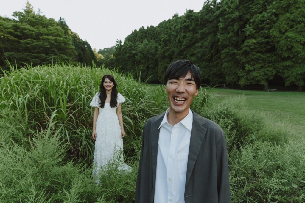 矢田山公園（nn)の前撮り事例