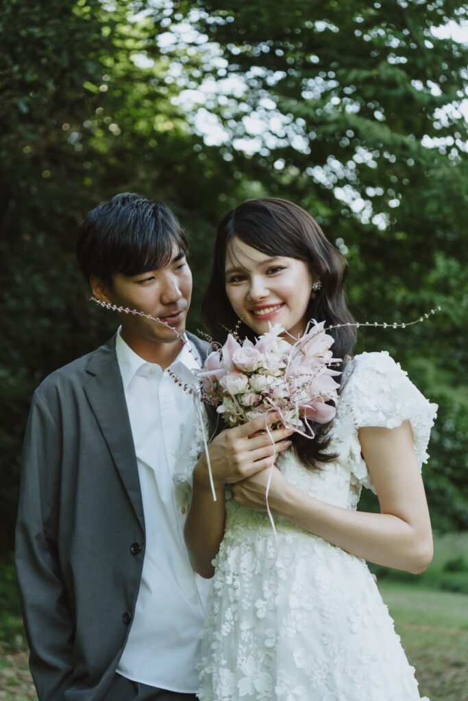 矢田山公園（nn)の前撮り事例