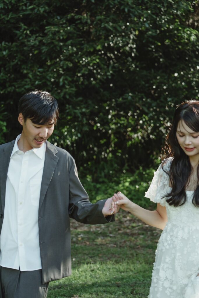 矢田山公園（nn)の前撮り事例