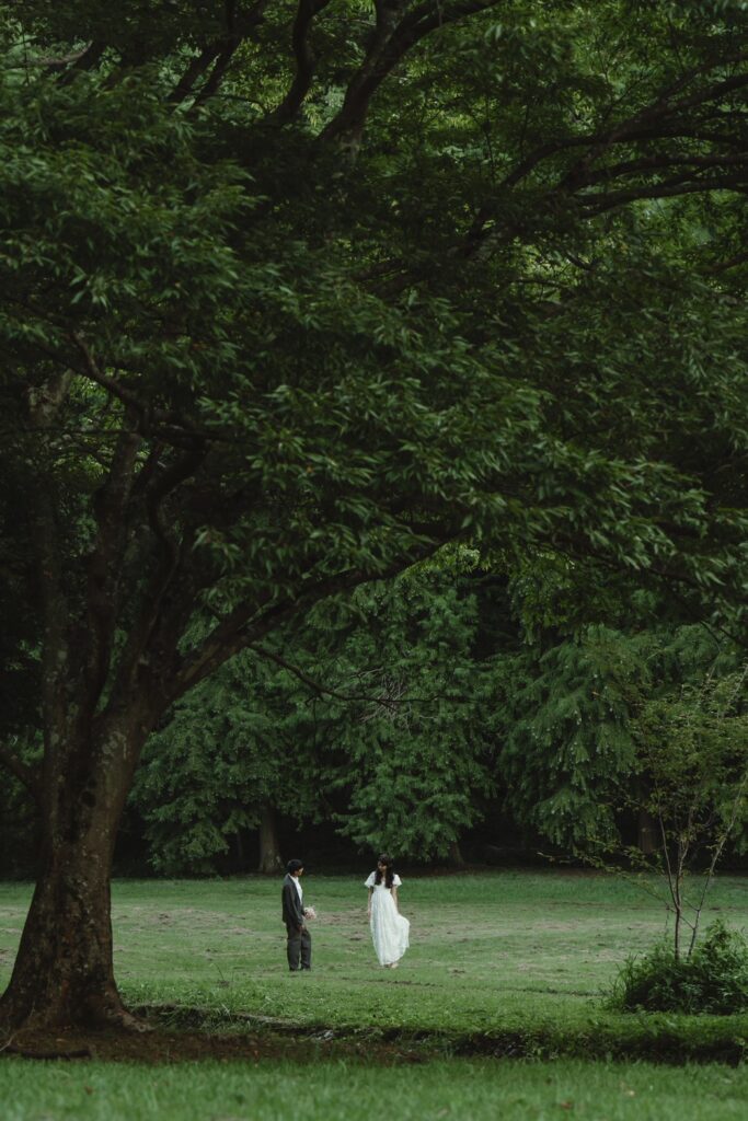 矢田山公園（nn)の前撮り事例