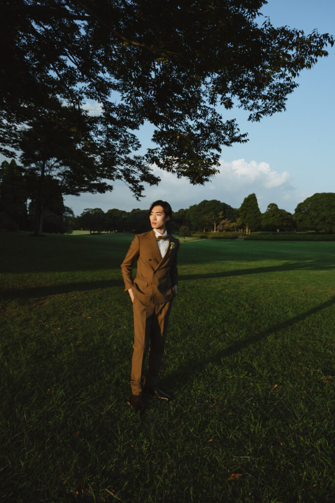 昭和の森（nn)の前撮り事例