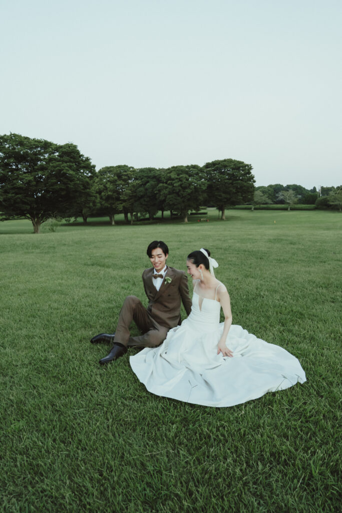 昭和の森（nn)の前撮り事例