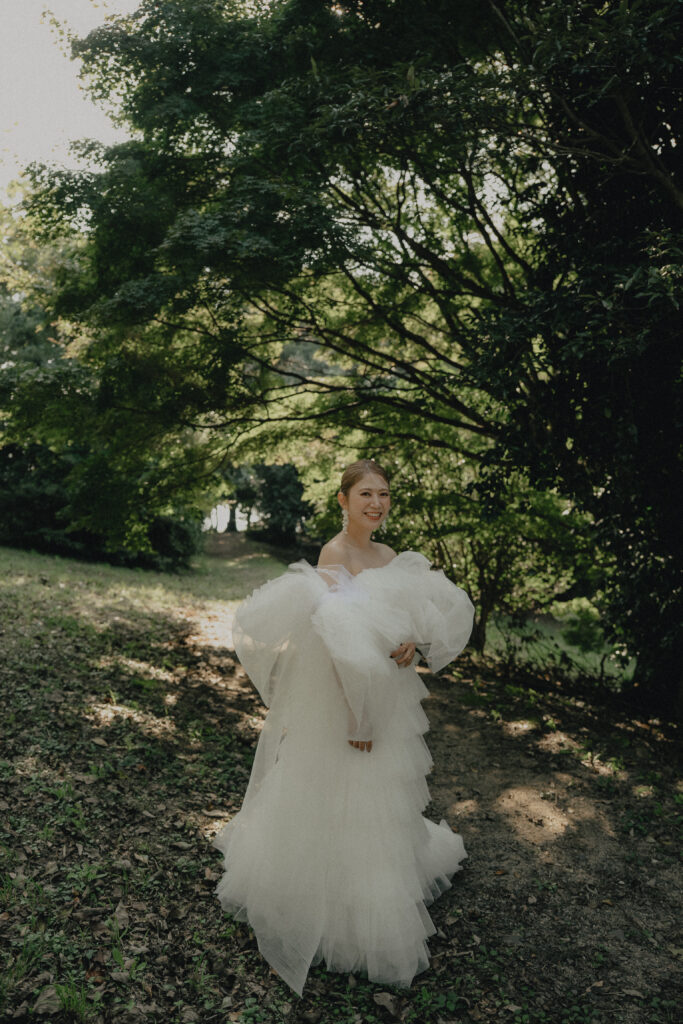 秋吉台の前撮り事例