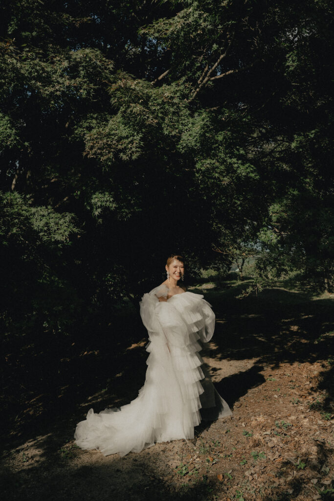 秋吉台の前撮り事例