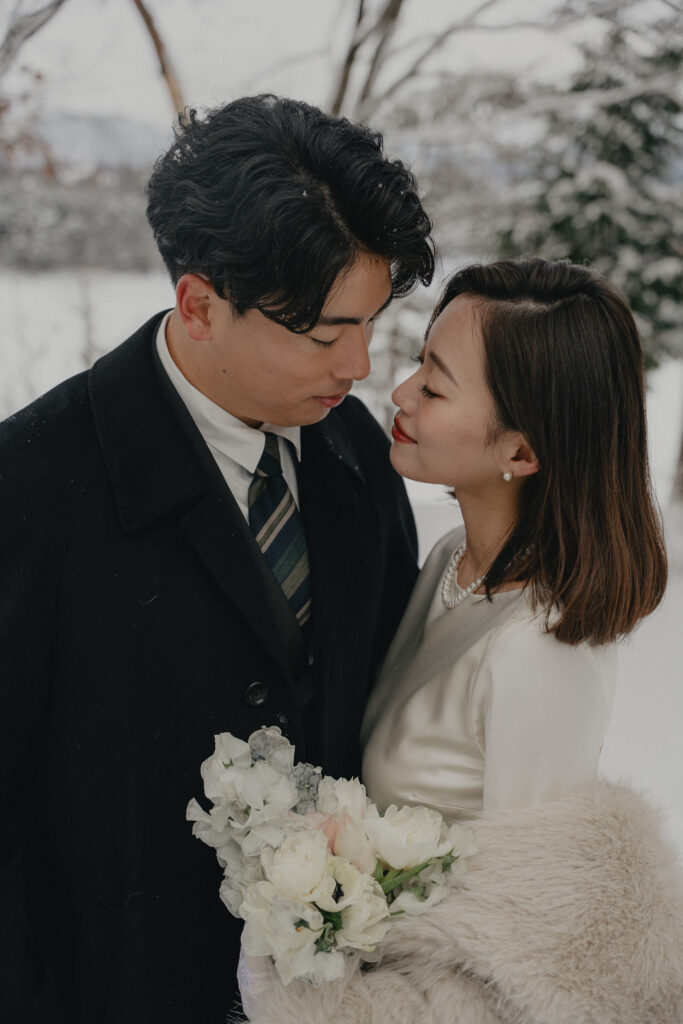 岡山県（1月/2月雪限定）の前撮り事例