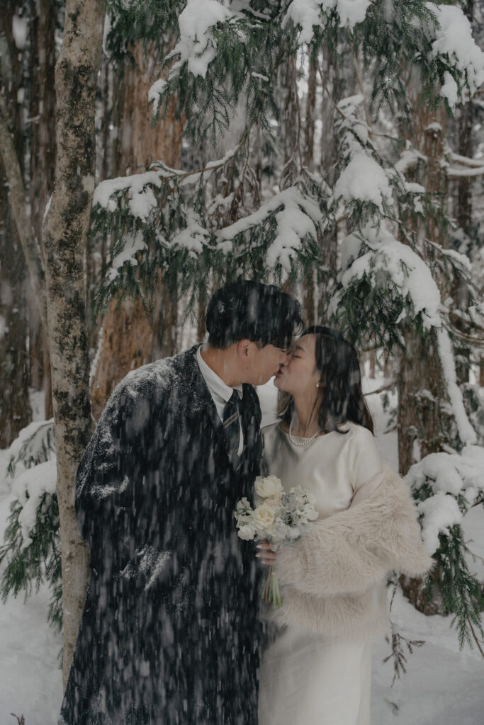 岡山県（1月/2月雪限定）の前撮り事例