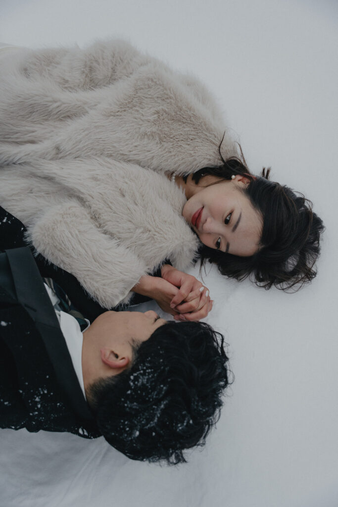 岡山県（1月/2月雪限定）の前撮り事例