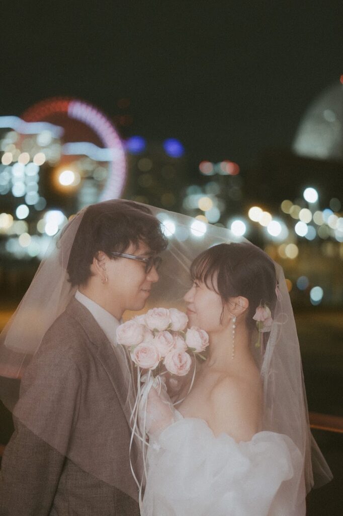 赤レンガ倉庫(BAOI/ナイト）の前撮り事例