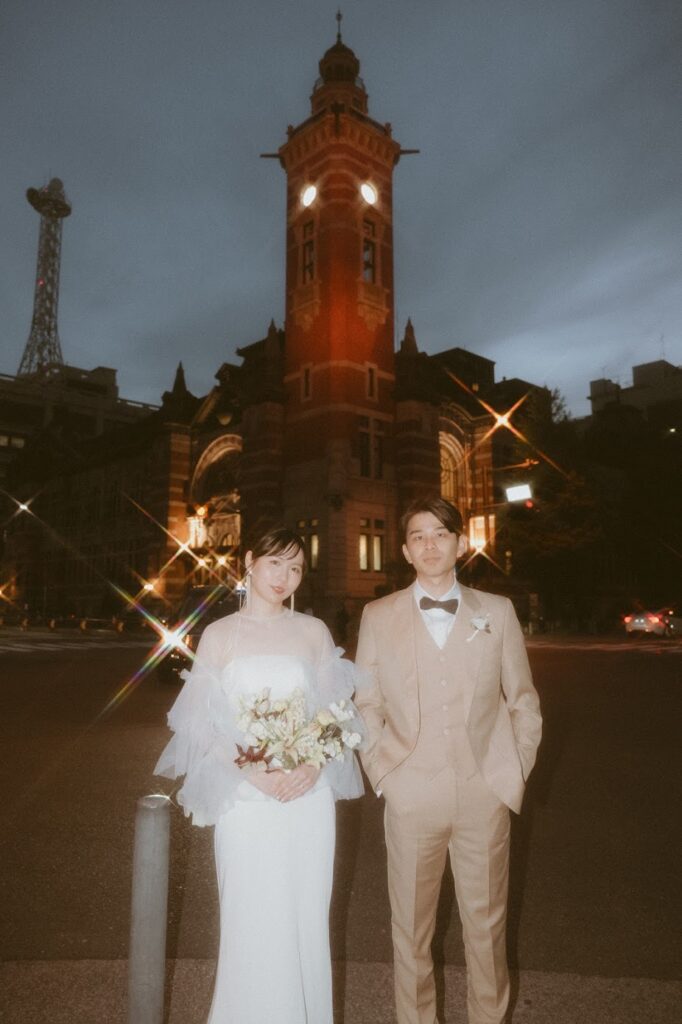 横浜市開港記念館(BAOI/ナイト）の前撮り事例