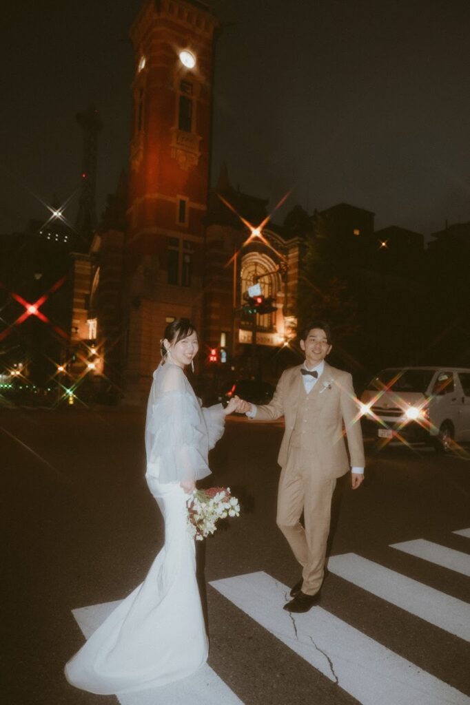 横浜市開港記念館(BAOI/ナイト）の前撮り事例