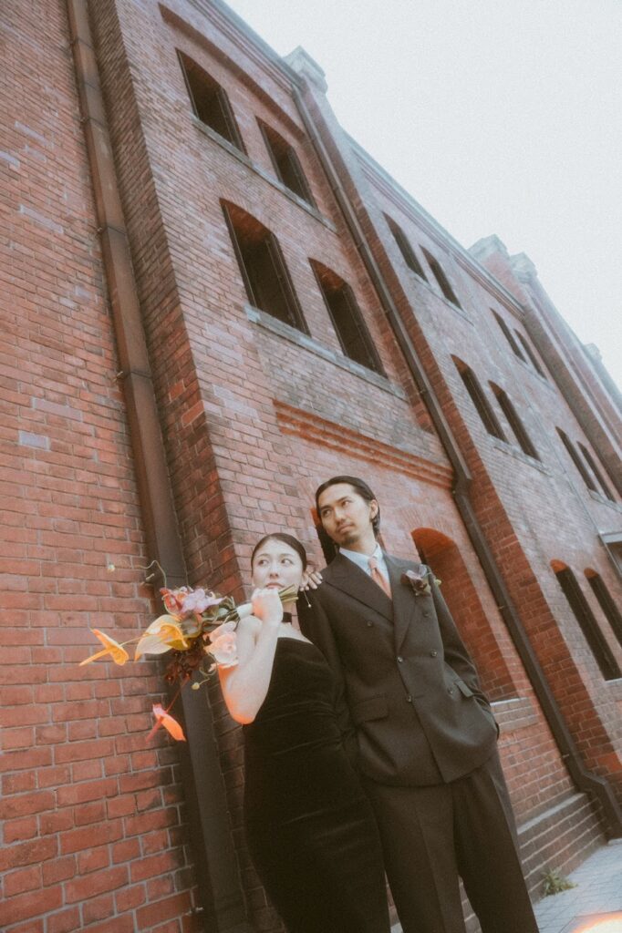 赤レンガ倉庫(BAOI/ナイト）の前撮り事例