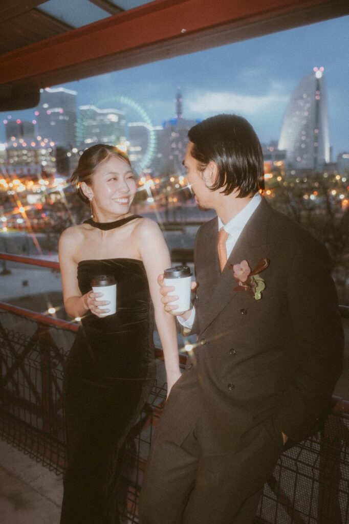 赤レンガ倉庫(BAOI/ナイト）の前撮り事例