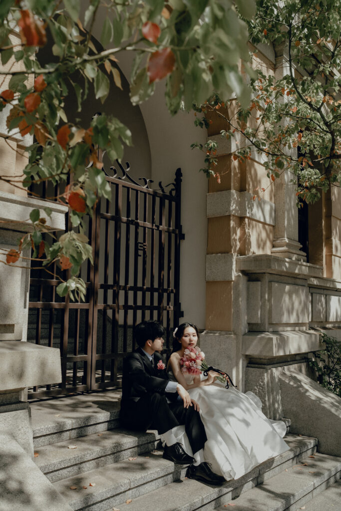 神戸県庁前（MACHIRO)の前撮り事例