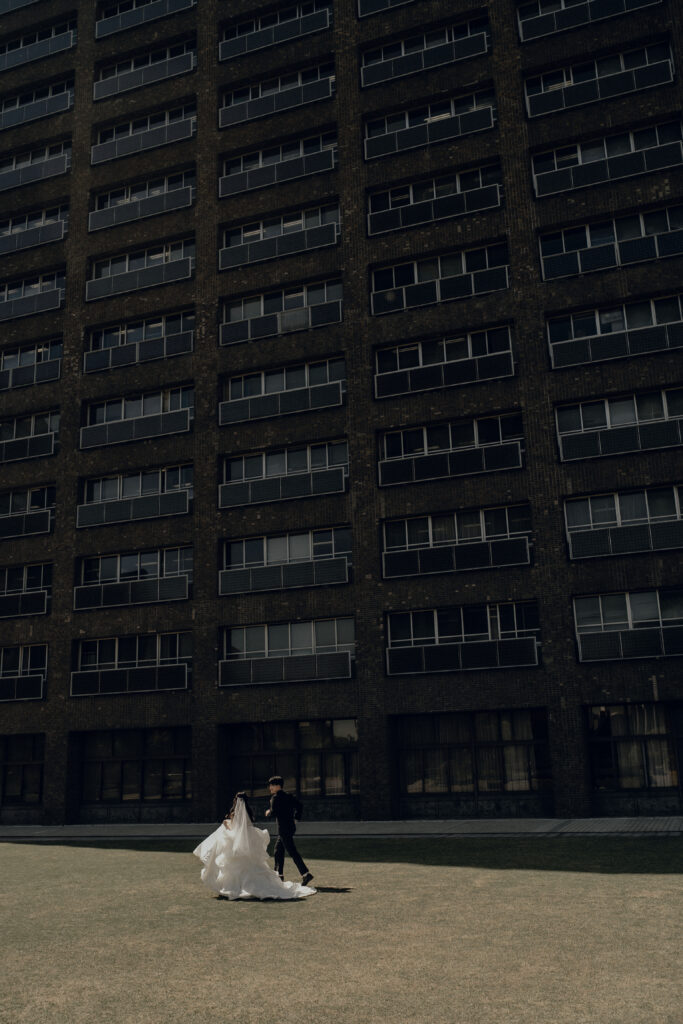 神戸県庁前（MACHIRO)の前撮り事例