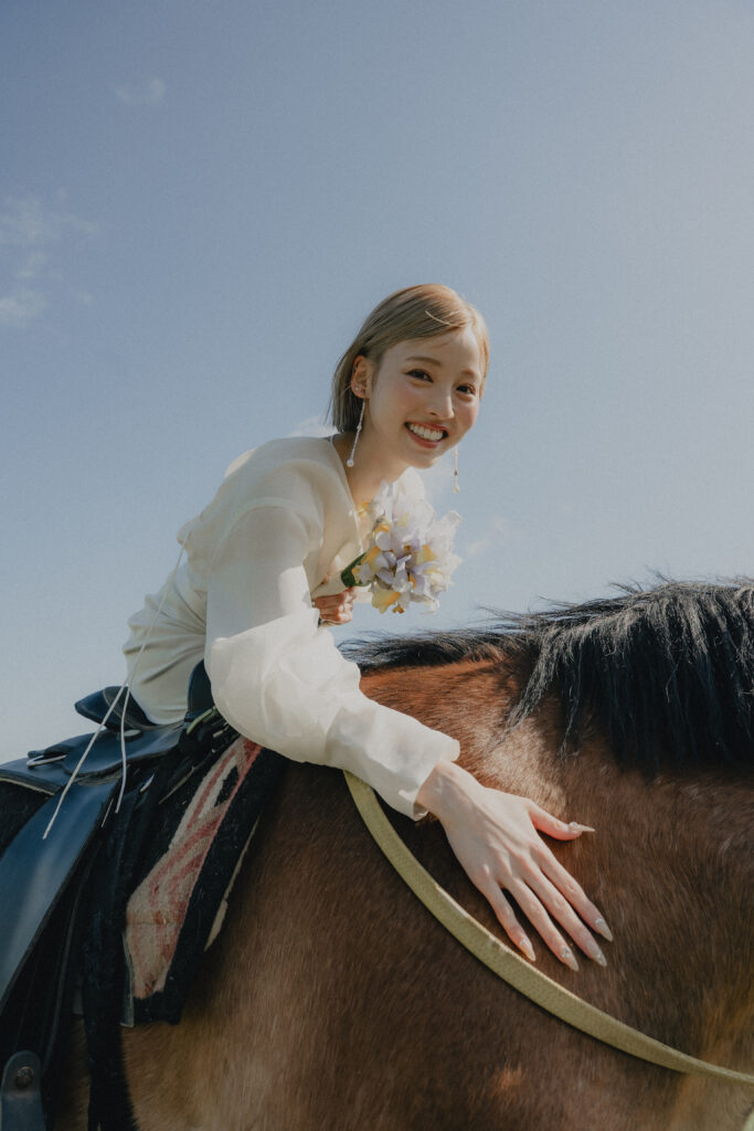 あわじ花さじき（乗馬）（SOOYE）の前撮り事例