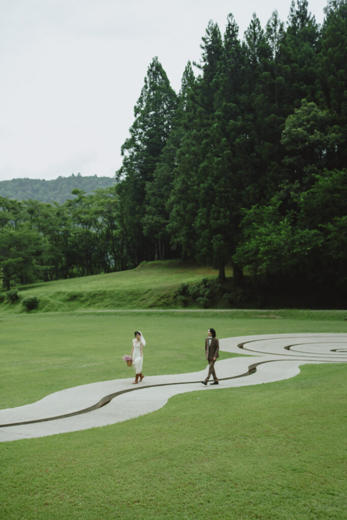 室生山上公園芸術の森 (nn)の前撮り事例